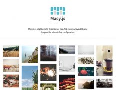 Macy.js 網(wǎng)頁流布局JS插件，僅4KB大